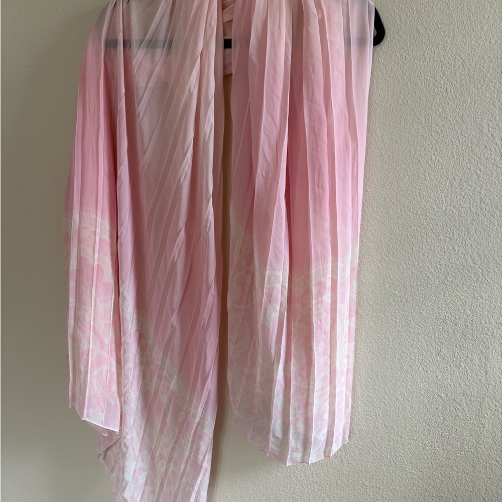 Candie's Pink and Cream Scarf